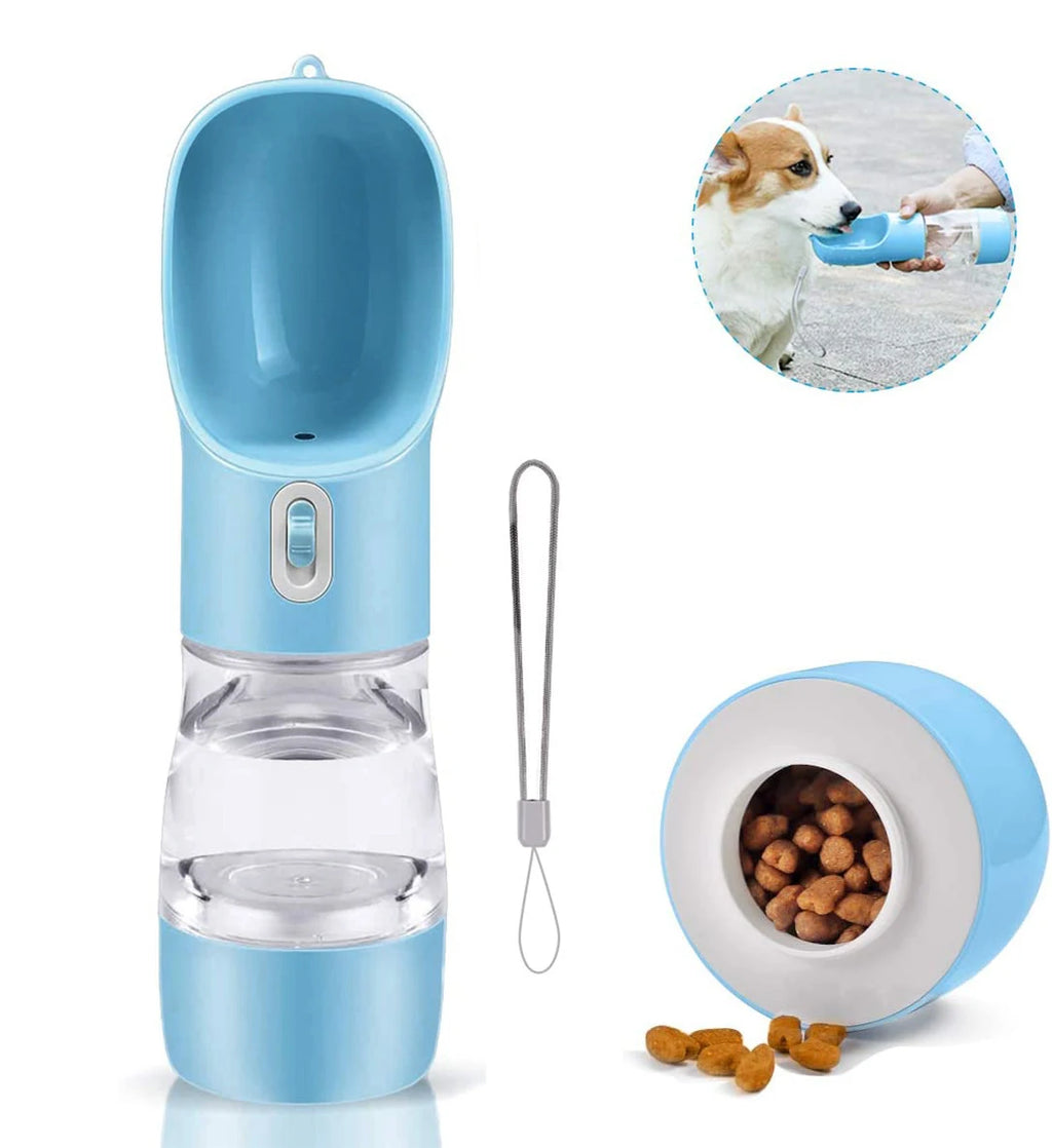 Dog Water Bottle Portable Pet Drinking water Feeder Bowl.