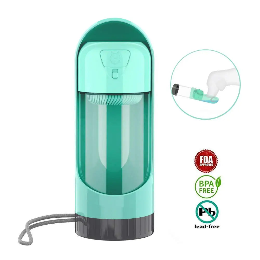 Pet Dog water Bottle Dispenser Outdoor Travel.