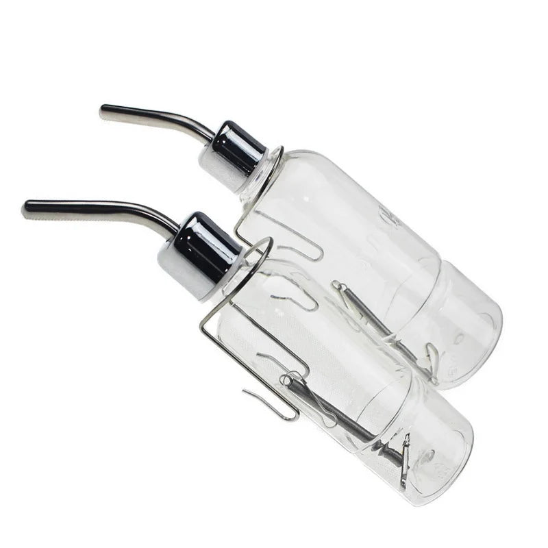 Pet Stainless Steel Hanging Waterer.