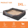 Large Dog Bed Soft Comfortable Anti Allergy Warm Fleece.