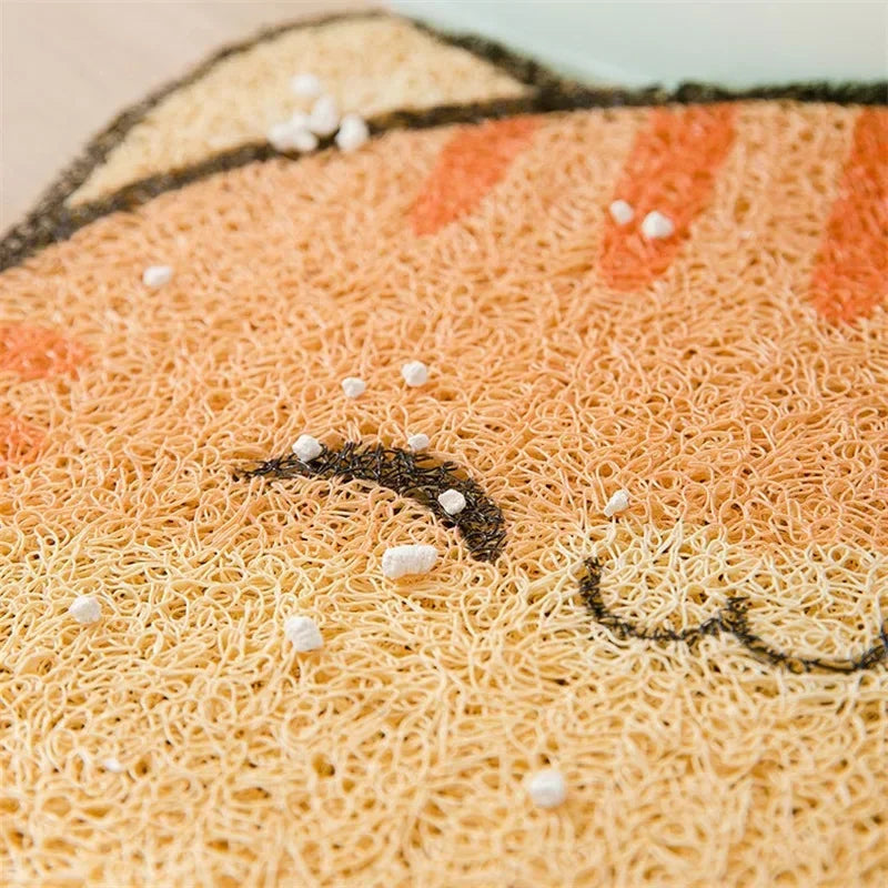 Cat Litter Mat Control Litter.