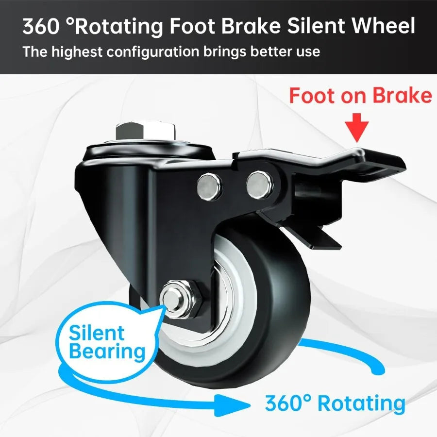 48 Inch Heavy Duty Dog Crate with Wheels Folding Metal Big Dog Cage for Large and Medium Dogs Extra Large XL XXL Indestructible