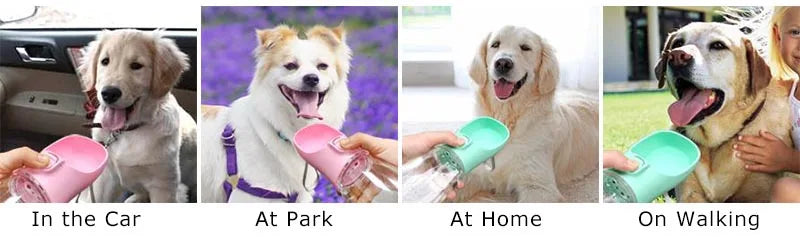 Portable Dog Water Bottle For Small Large Dogs Cat Outdoor.