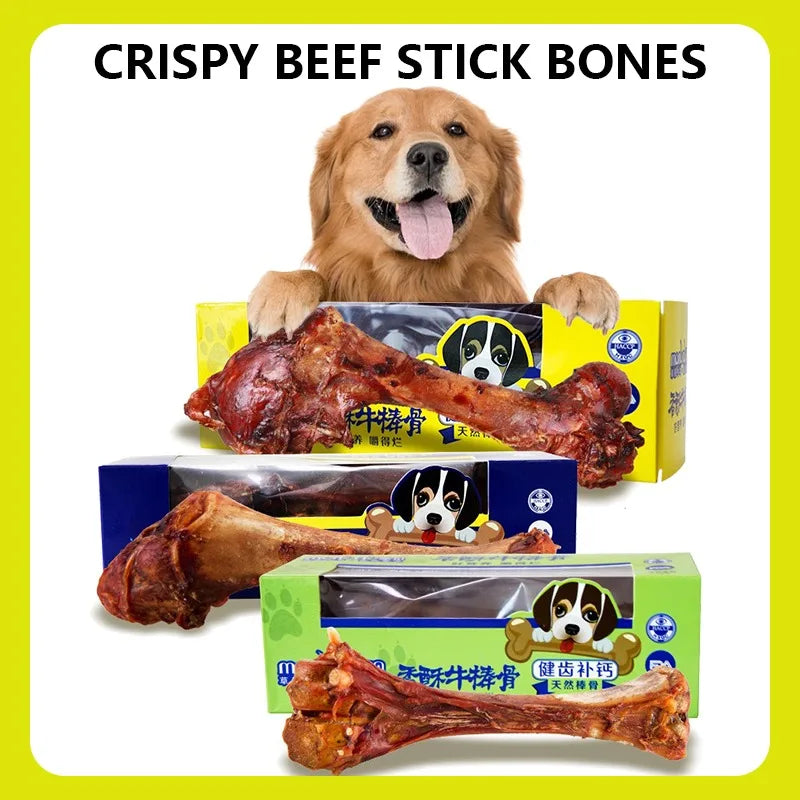 Pet Dog Snacks Crispy Beef Stick Bone Large Size