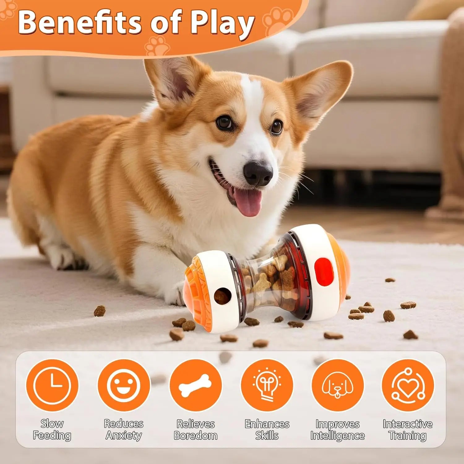 Interactive dog toys for small dogs.
