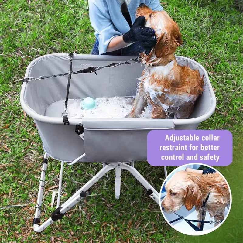 Elevated Dog Bath Tubs for Bath Shower Grooming.