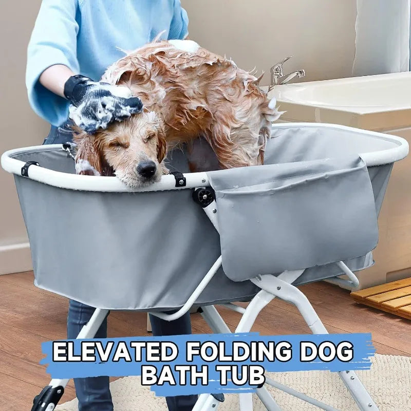 Elevated Dog Bath Tubs for Bath Shower Grooming.