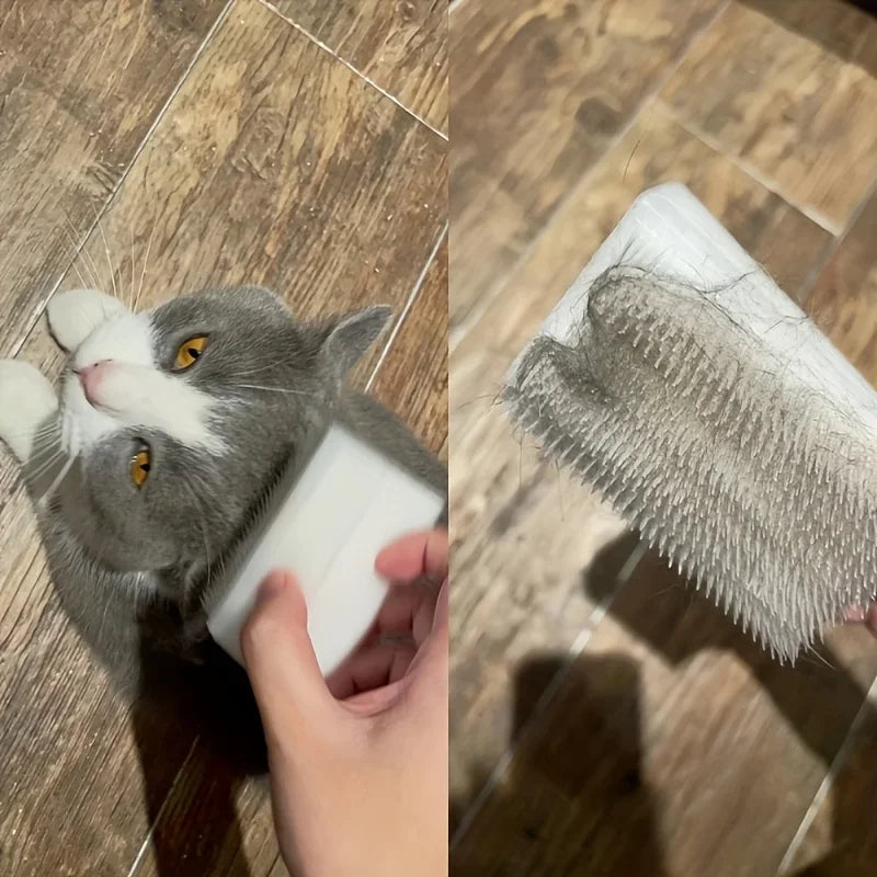 1pc Soft Bristle Cat Tongue Sensory Brush.