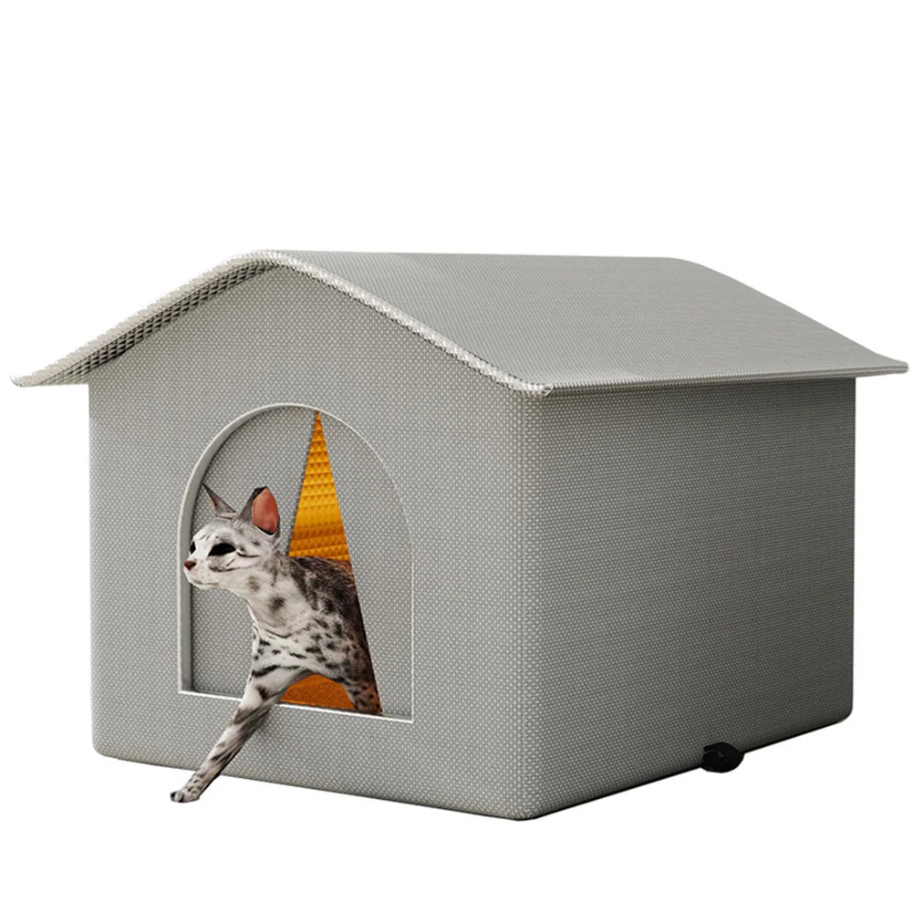 Waterproof Winter Warm Cat House.
