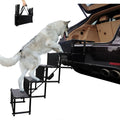5 Steps Dog Car Ramp for Large Dog Support Up To 150 Lbs Foldable Pet Ladder.