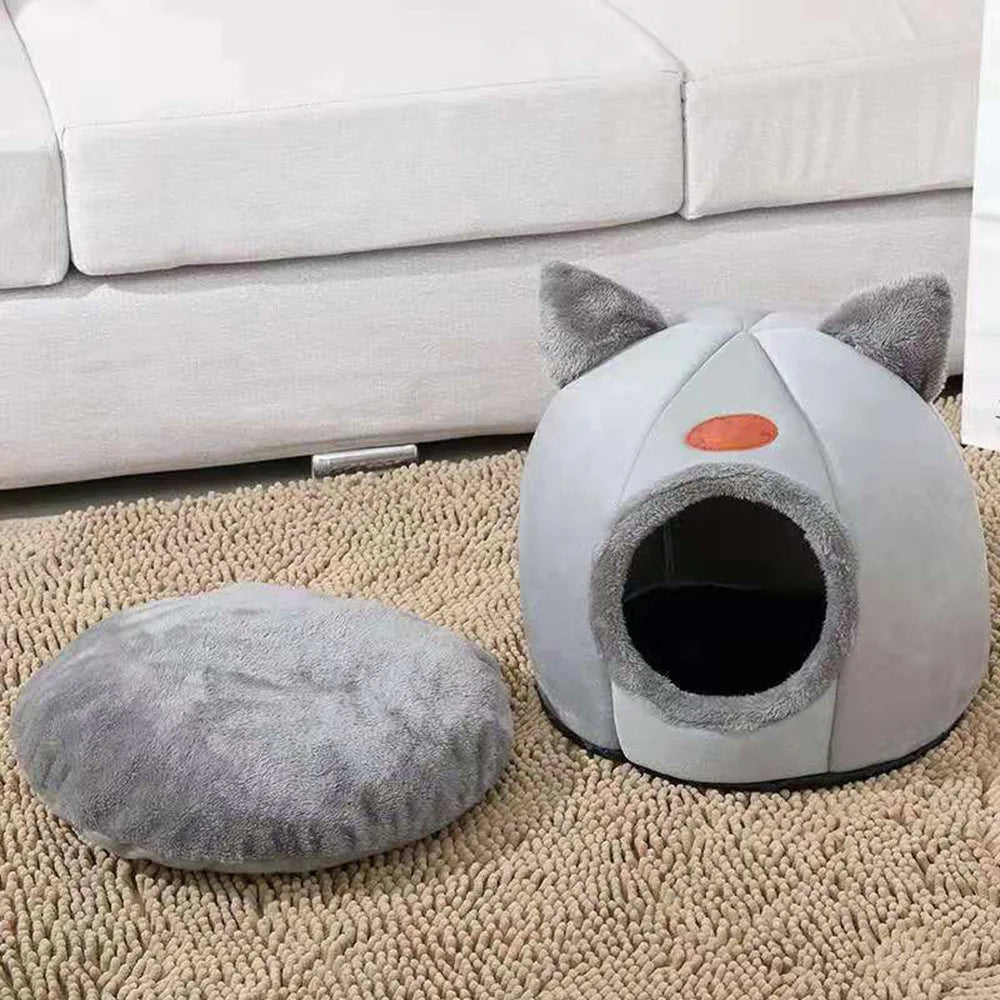 Cat bed for cats keeps them warm in winter  Comfortable and soft Machine washable