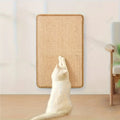A sturdy and thick cat scratch board - free of clutter.
