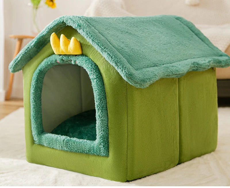 Dog Kennel Indoor Soft Comfortable, Removable Small Dog Bed.
