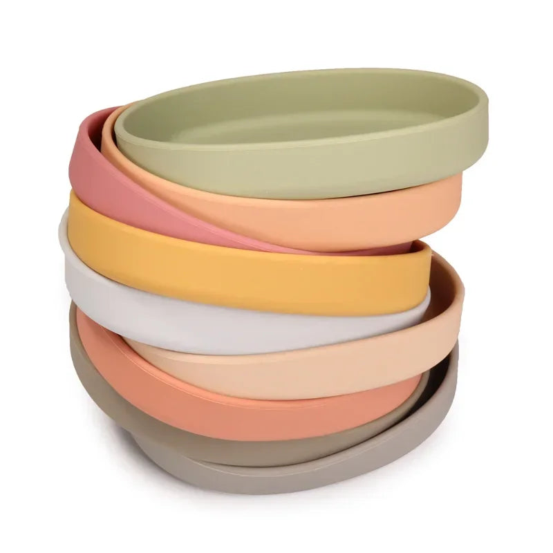 Silicone Pet Dog Feeding Bowl.