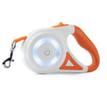 5M Automatic Retractable Dog Leash with Led Flashlight Durable Nylon Lead.