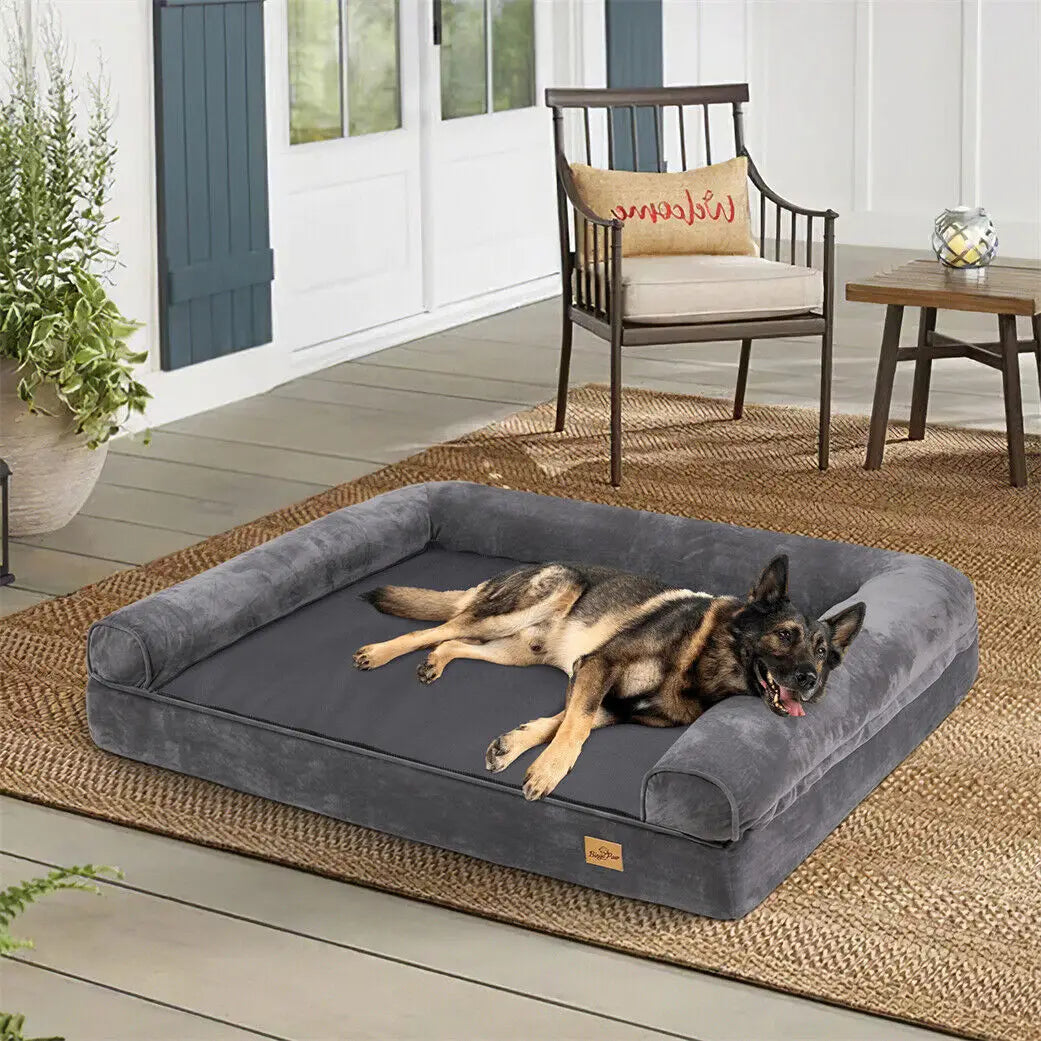 Dog Bed Extra Large Orthopedic Pet Mattress Couch Sleeping Bed.