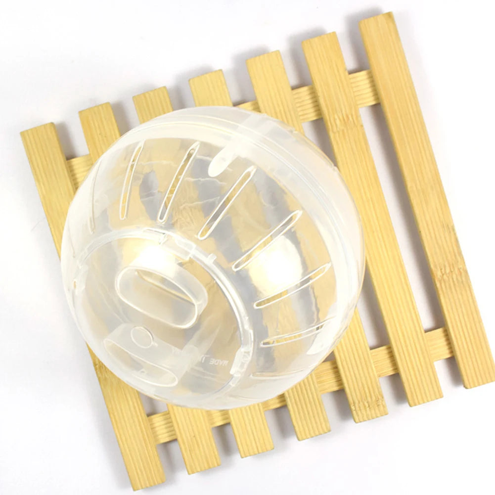 Mini Portable Pet Jogging Ball Plastic Gerbil Hamster Running Ball Accessories
