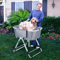 Elevated Dog Bath Tubs for Bath Shower Grooming.