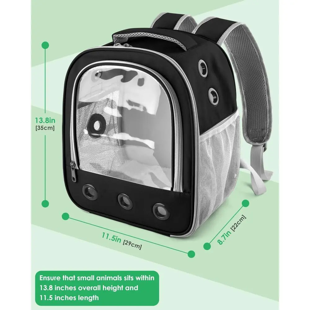 Guinea Pig Carrier Backpack, Portable Rabbit Travel Caring Bag.