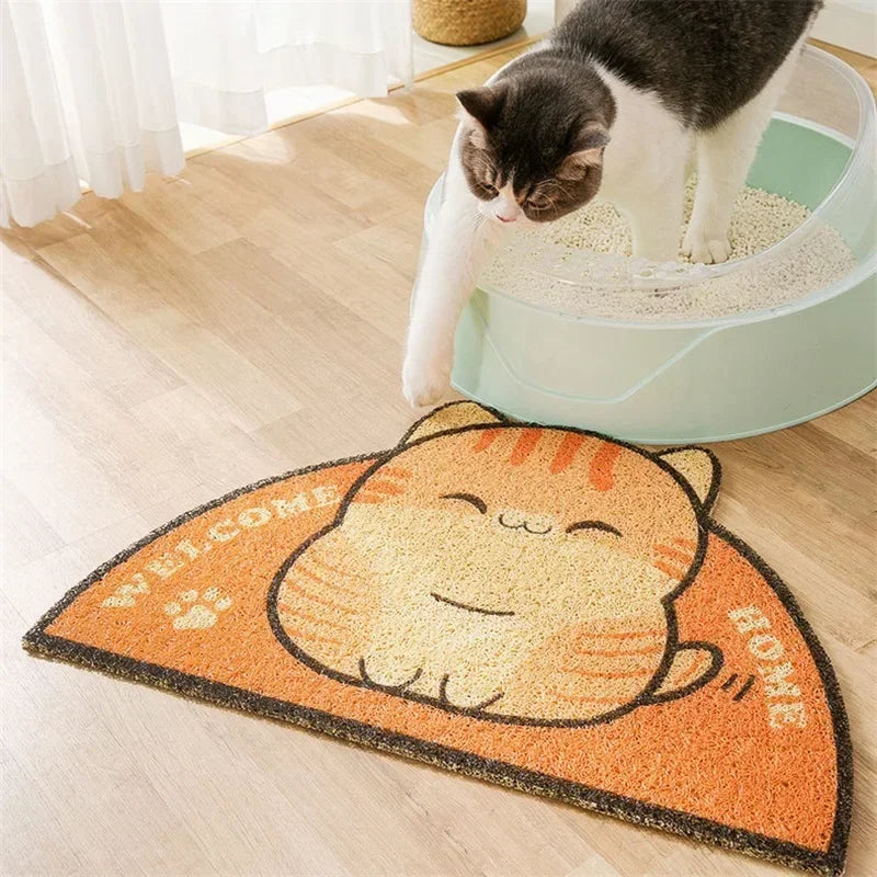 Cat Litter Mat Control Litter.