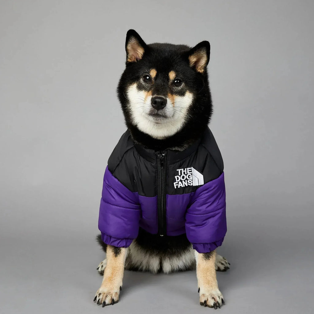 Dog Fans Winter Warm Thick Down Jacket for Small & Medium Dogs - French Bulldog Puppy Cold Weather Coat