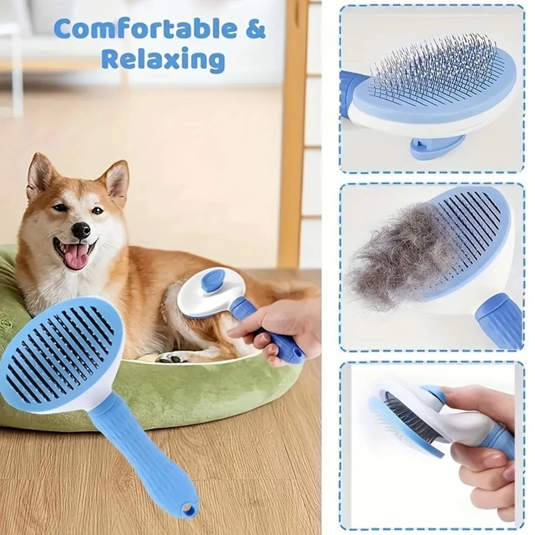 7 Pack Pet Grooming Set, Hair Removal Comb For Dog.