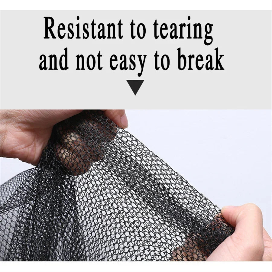 Heavy Duty Dog Barrier Fence with Hooks Insulated Net Foldable Breathable Mesh