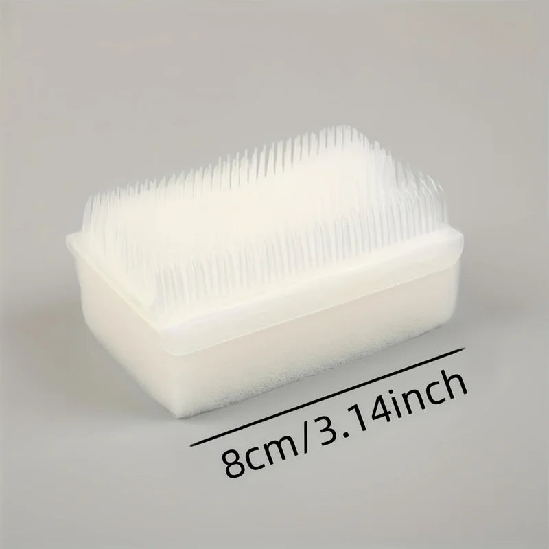 1pc Soft Bristle Cat Tongue Sensory Brush.