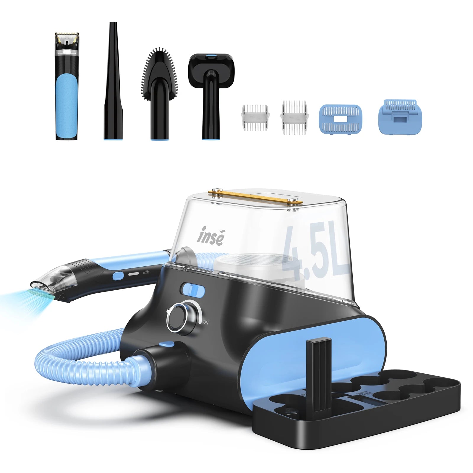 Dog Grooming Vacuum Ultra-Low Noise Pet Grooming Kit.