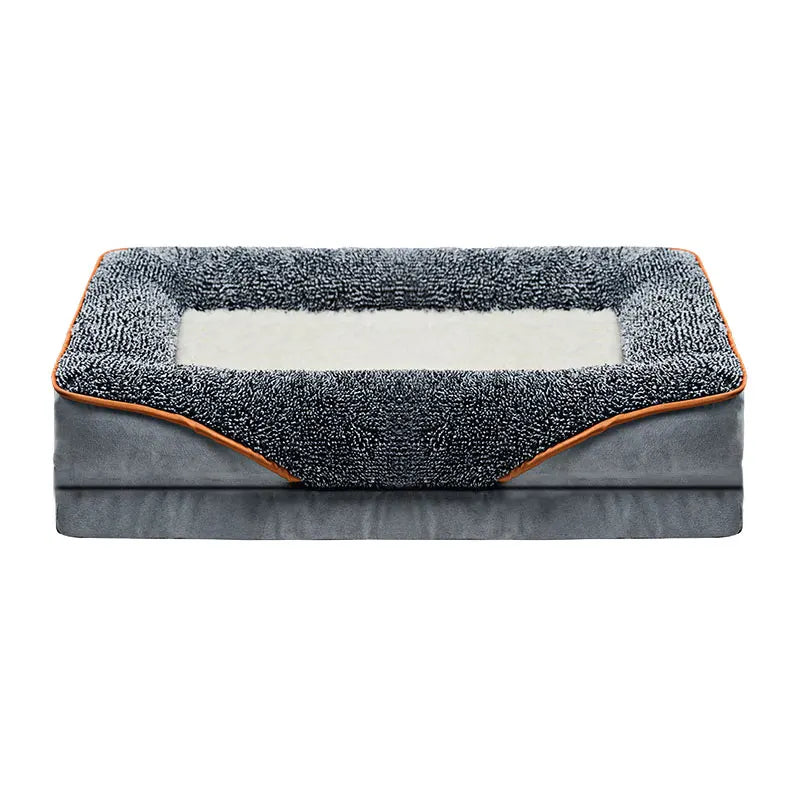 An oversized dog bed removable washable for all seasons.