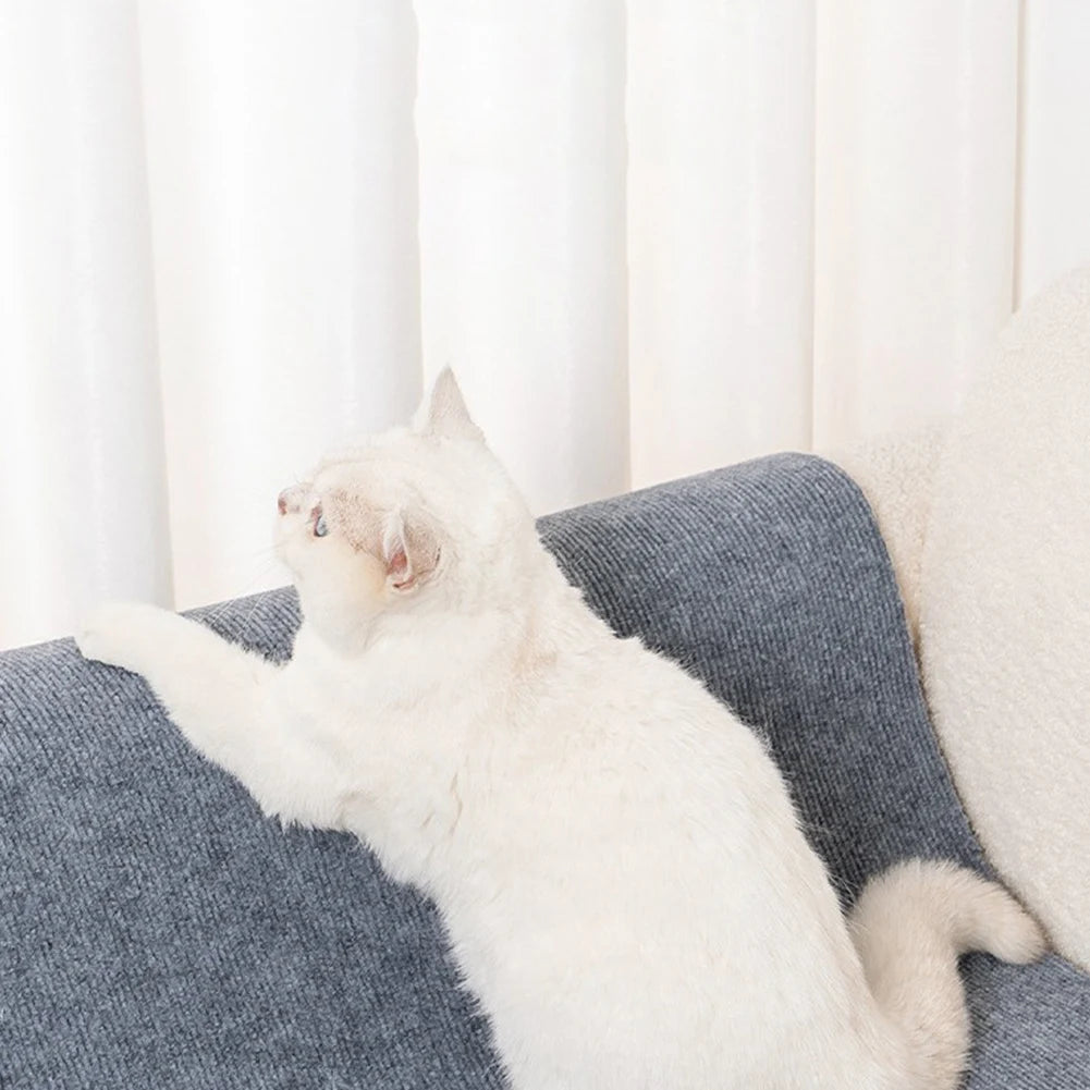 Cat Scratching Mat Self-Adhesive Trimmable Carpet Cat Scratching Post Carpet.