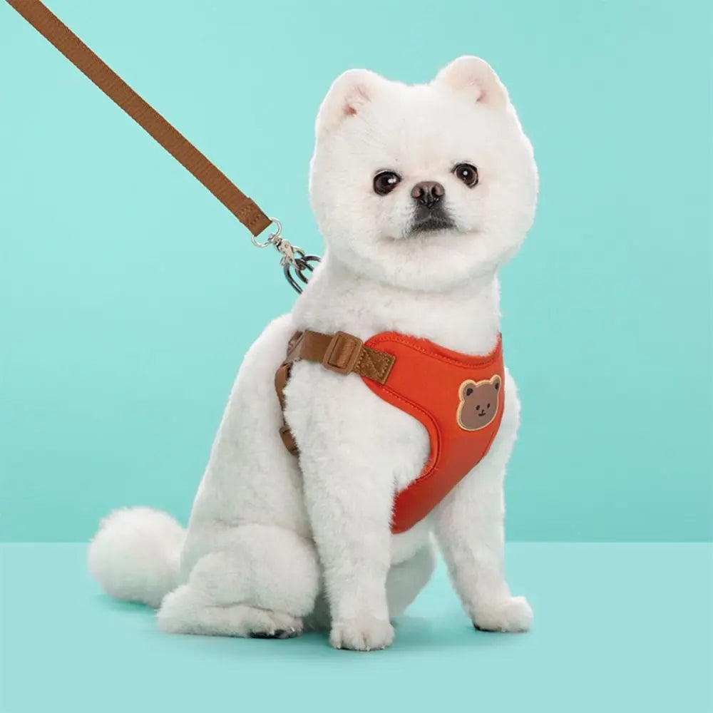 Creative Cute Pet Harness Leash Adjustable Anti-Escape.
