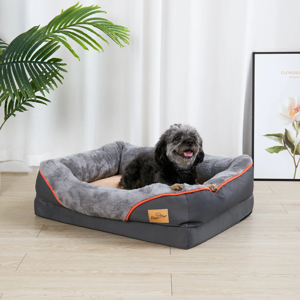 XL 2XL 3XL Dog Bed Super Soft Orthopedic Foam Pet Bed.