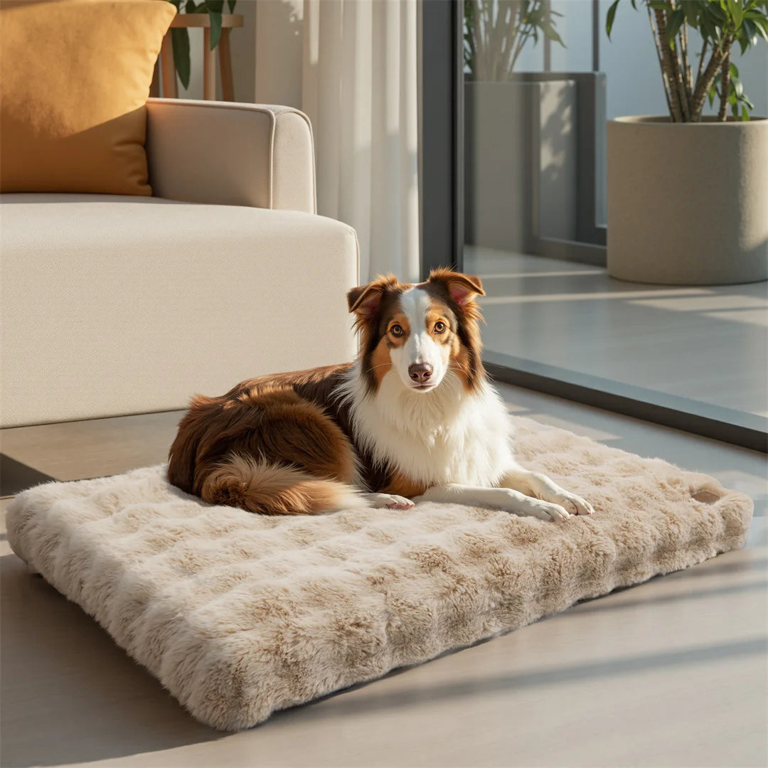 Dog Bed Pet Cozy Sleep Bed Cat Calming Bed, With Removable Cover Machine Washable.