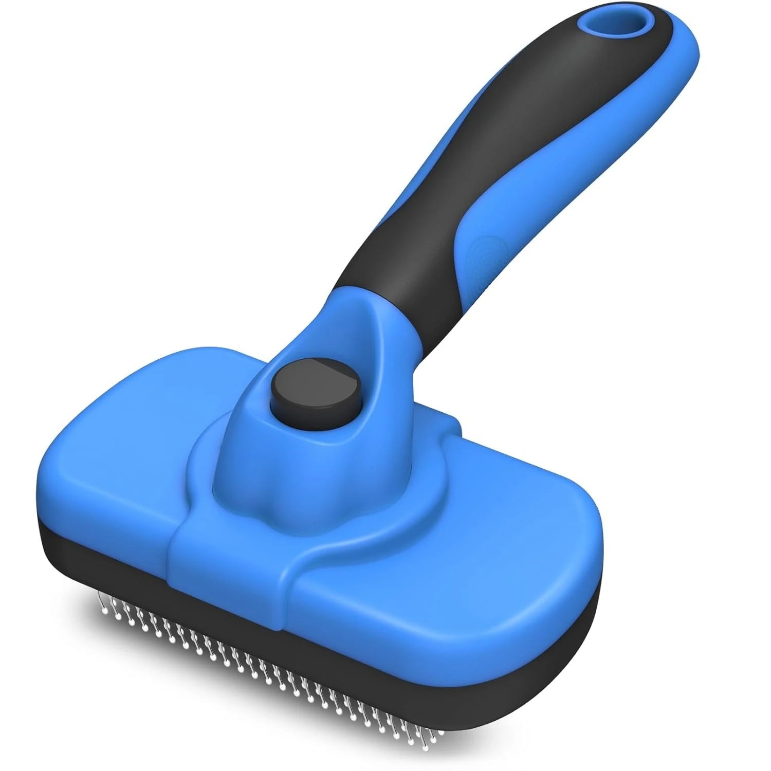 Self Cleaning Slicker Brush for Dogs & Cats Skin Friendly Grooming Deshedding.
