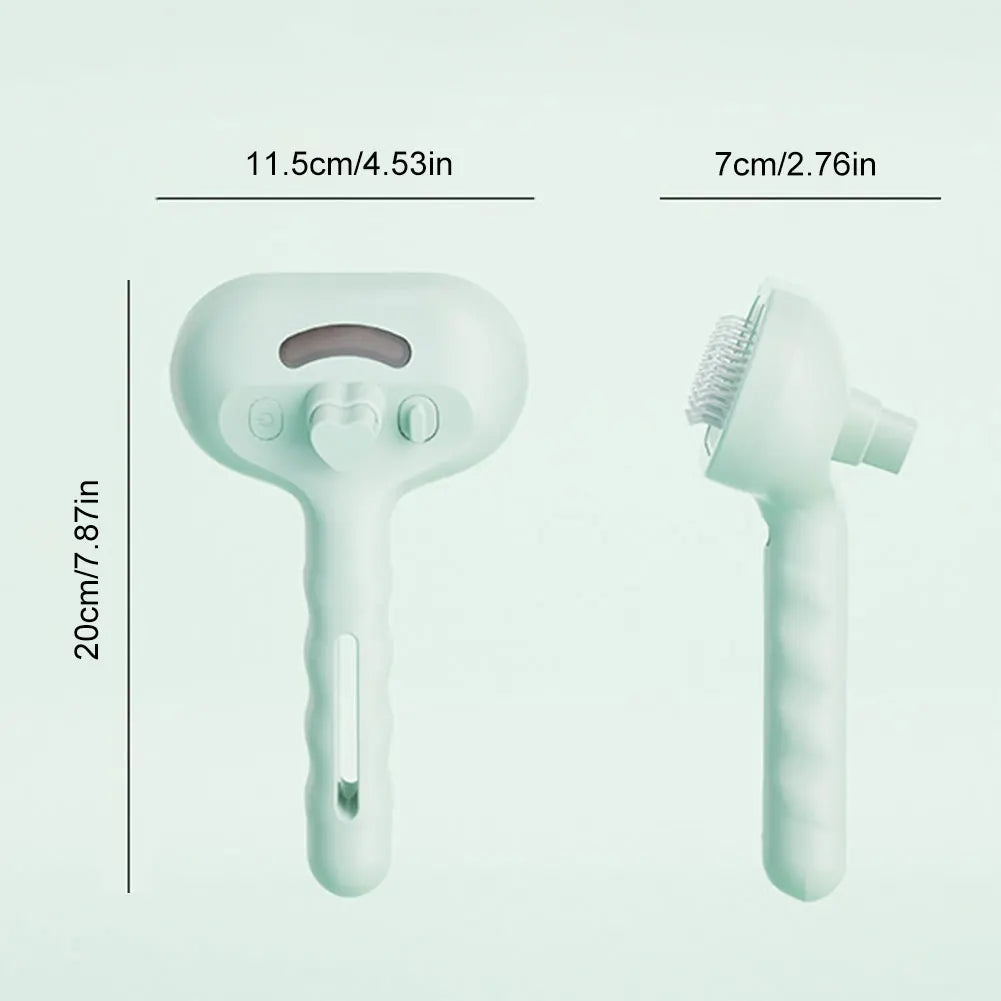 3 in 1 Cat Steam Brush with Release Button.