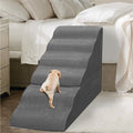 Dog Stairs for High Beds 30-36 inches Tall, 6-Step Pet Stairs/Steps
