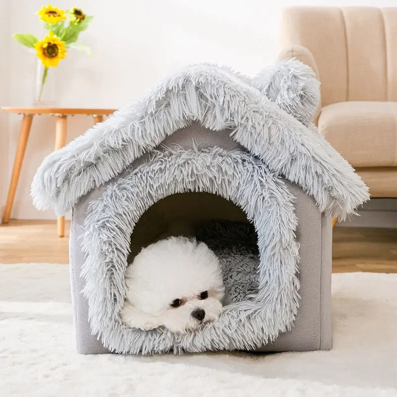 Dog Kennel Indoor Soft Comfortable, Removable Small Dog Bed.