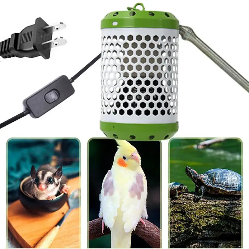 Heat Lamp Protector Cage Anti-Scald Heating Lamp Holder.
