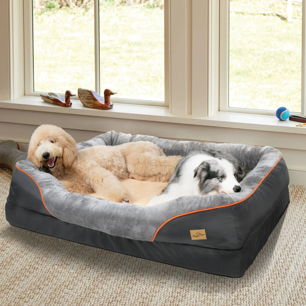 Large Dog Bed Soft Comfortable Anti Allergy Warm Fleece.