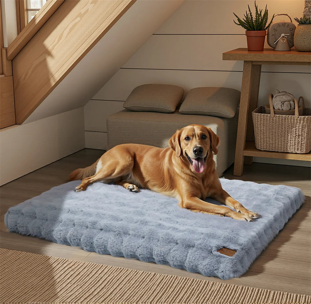 Dog Bed Pet Cozy Sleep Bed Cat Calming Bed, With Removable Cover Machine Washable.