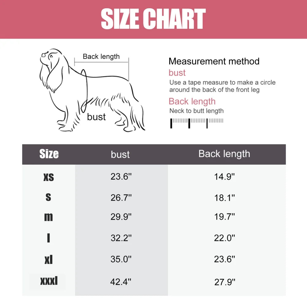 Winter Pet Dog Jumpsuit Clothes Warm Fleece Puppy Dog Pajamas