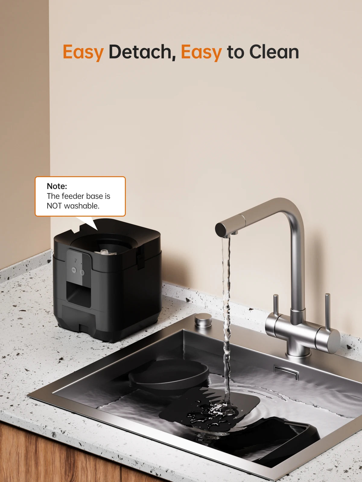 Automatic Cat Lover Gift And Cat Mom Love Feeder With App Control.