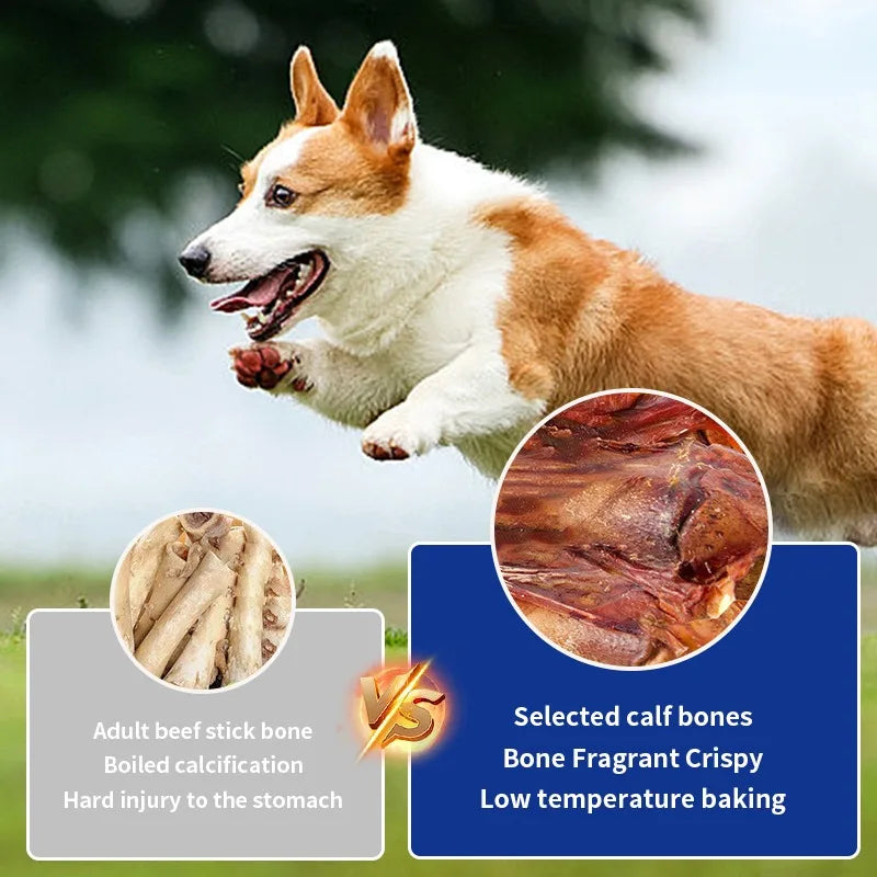 Pet Dog Snacks Crispy Beef Stick Bone Large Size