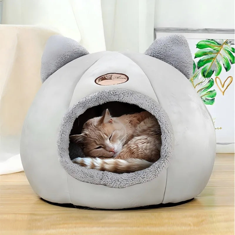 Cat bed for cats keeps them warm in winter  Comfortable and soft Machine washable