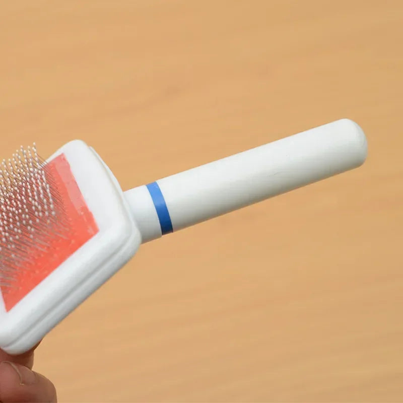 Pet Dog Cat Pin Comb Removes Hairs Brush Remover Supplies for Animal Chiens Dogs Cats Hairbush Grooming and Care Scratching Too