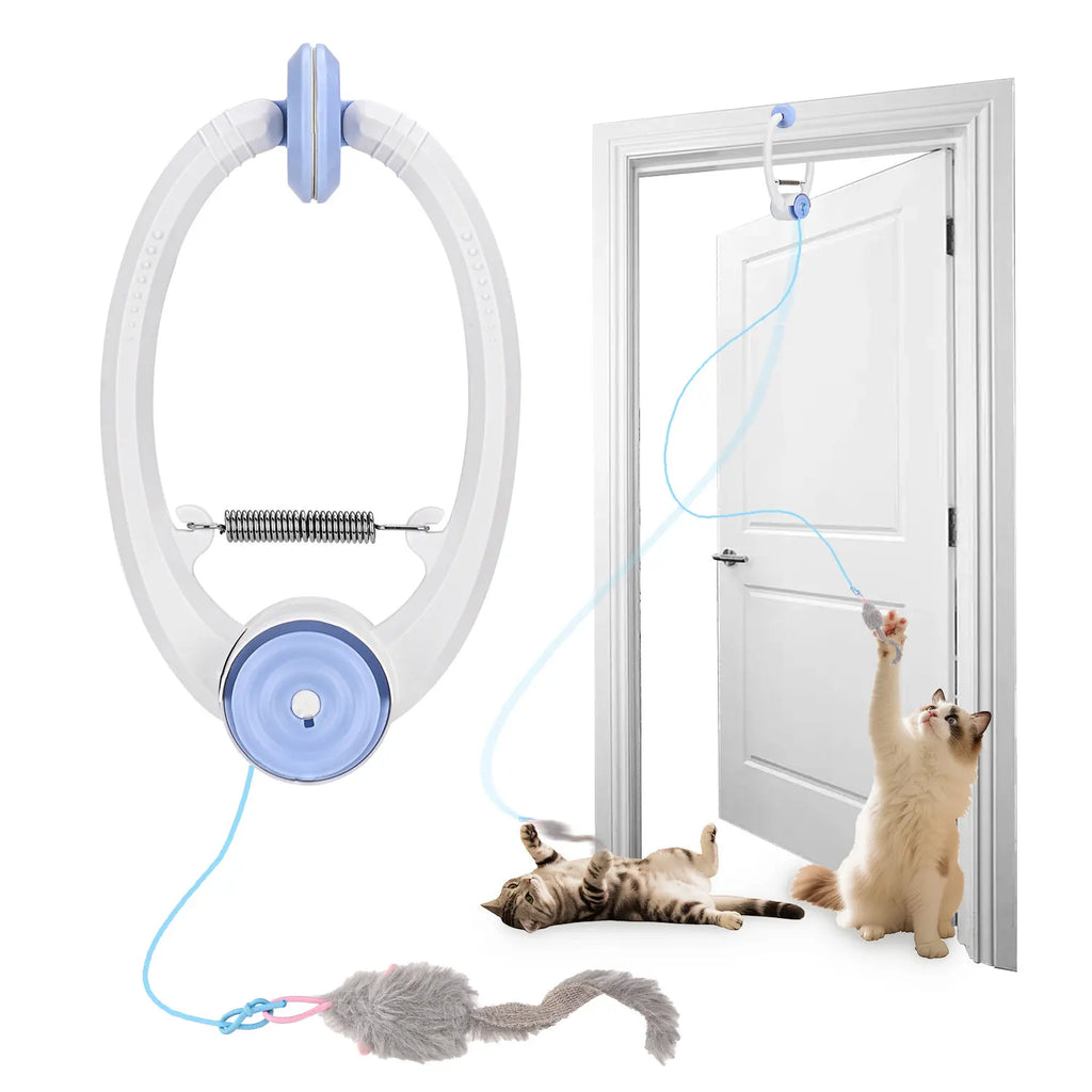 Cat Toys Electric Door Hanging Cat Toy Interactive Cat Toy USB Rechargeable