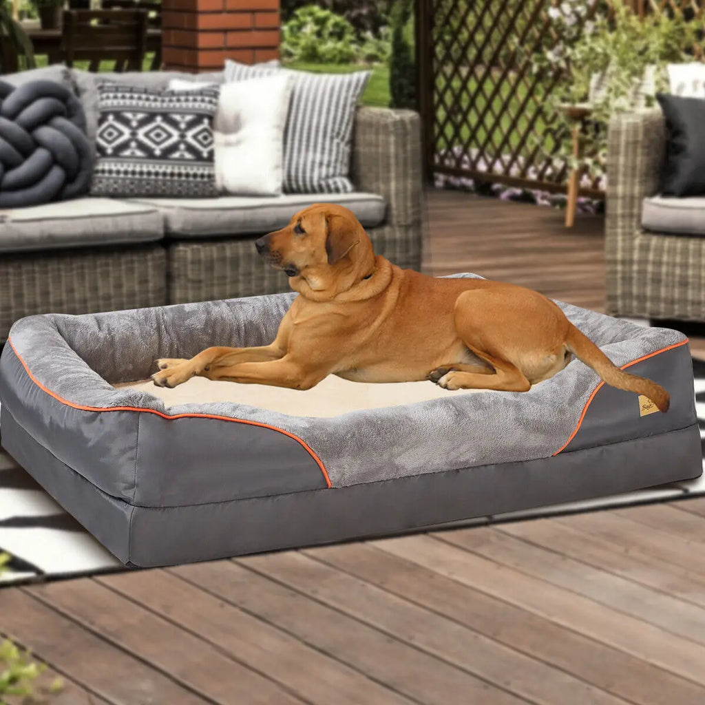 XL 2XL 3XL Dog Bed Super Soft Orthopedic Foam Pet Bed.