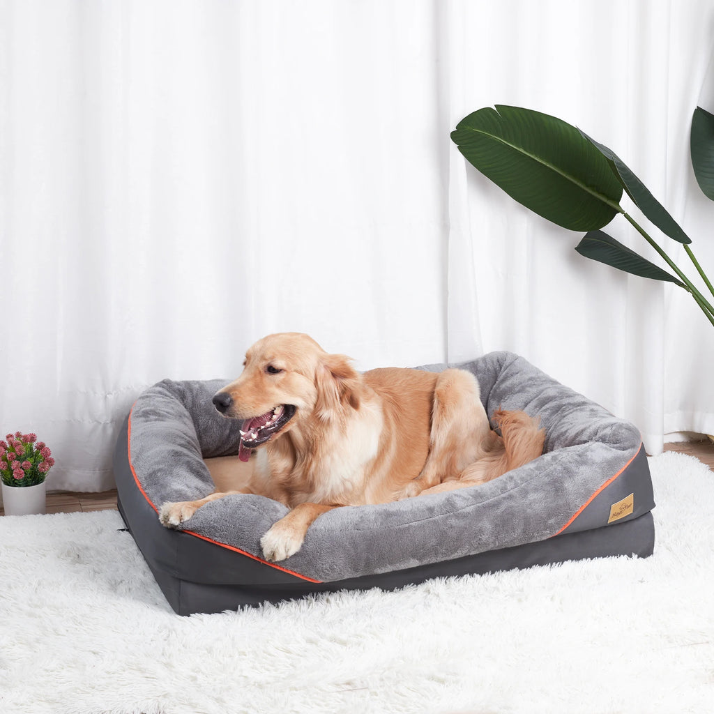Large Dog Bed Soft Comfortable Anti Allergy Warm Fleece.
