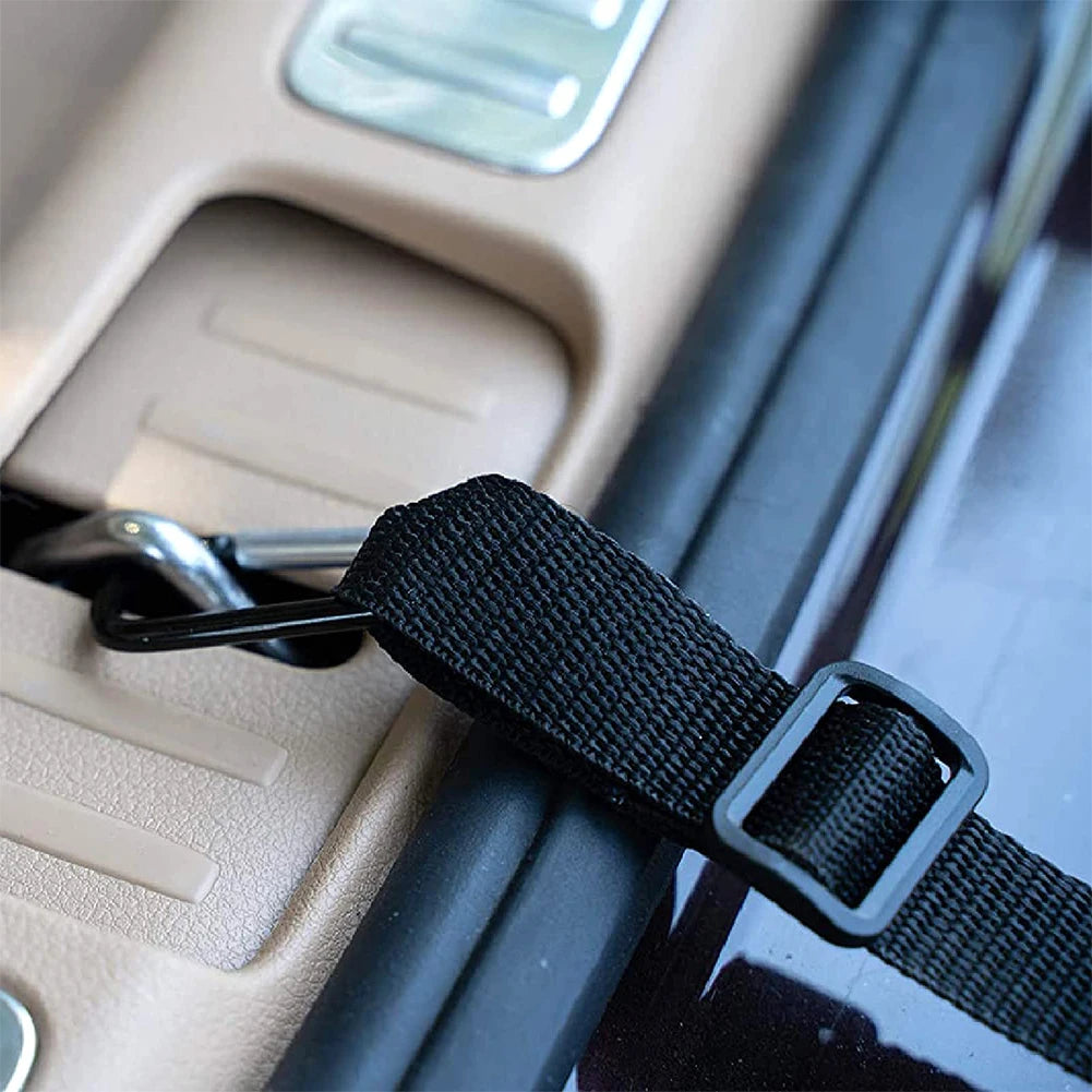 5 Steps Dog Car Ramp for Large Dog Support Up To 150 Lbs Foldable Pet Ladder.